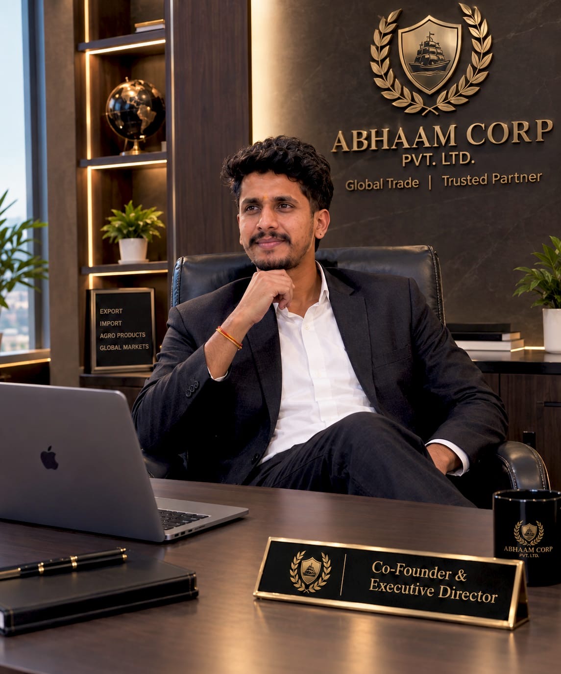 Shubham Singh Rajput, Co-Founder & Executive Director of ABHAAM CORP PVT LTD