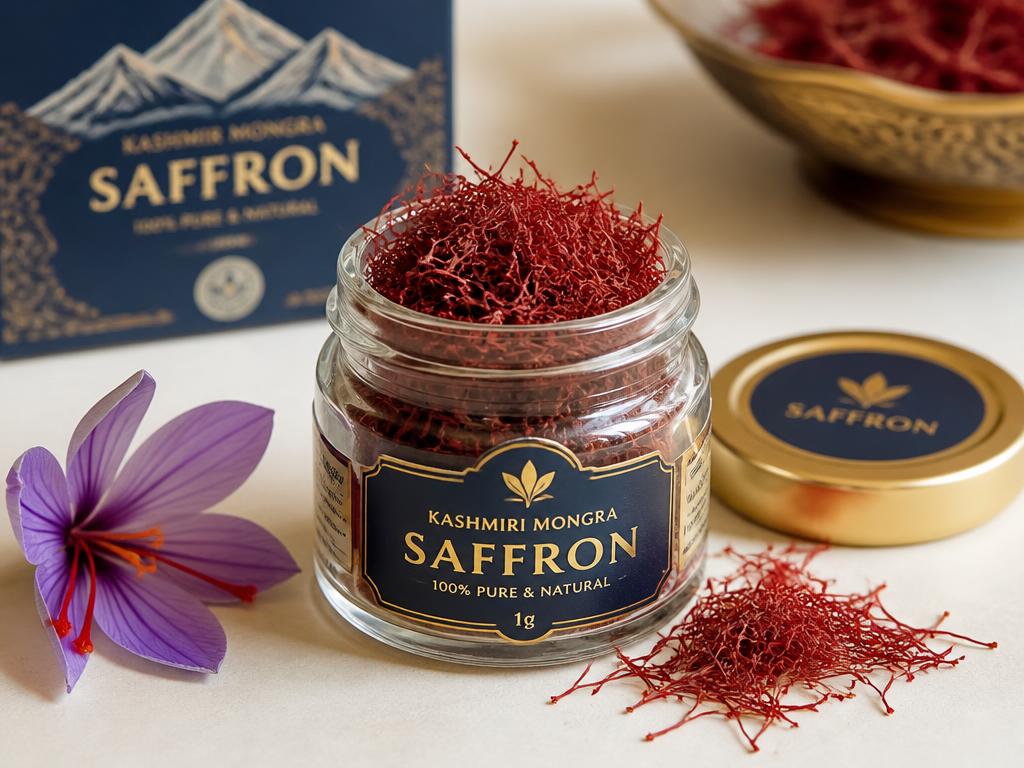 Kashmir saffron among premium GI-tagged Indian agricultural products